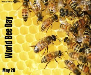 Puzzle Journée mondiale des abeilles