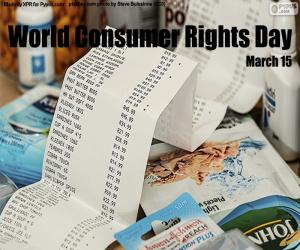 Puzzle Journée mondiale des droits des consommateurs
