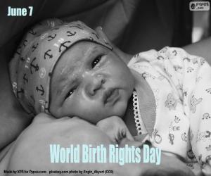 Puzzle Journée mondiale des droits à la naissance