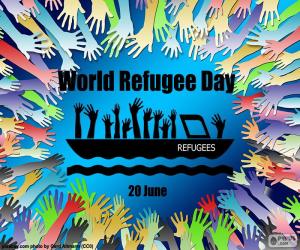 Puzzle Journée mondiale des réfugiés
