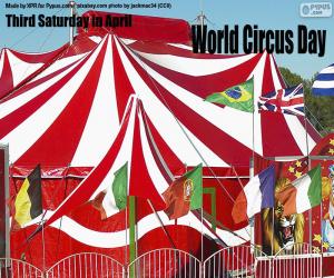 Puzzle Journée mondiale du cirque