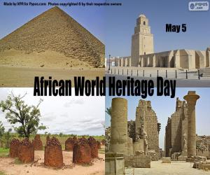 Puzzle Journée mondiale du patrimoine africain