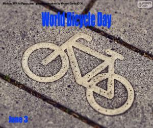 Puzzle Journée mondiale du vélo