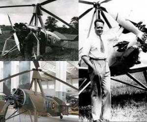 Puzzle Juan de la Cierva y Codorniu (1895 - 1936) a inventé l'autogire, ancêtre de l'unité d'hélicoptères d'aujourd'hui.