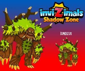 Puzzle Jungleus. Invizimals Shadow Zone. Esprit Gardien de la forêt