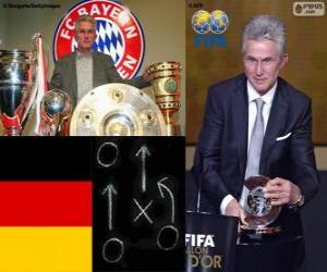 Puzzle Jupp Heynckes entraîneur de football de hommes de la FIFA 2013