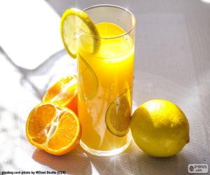 Puzzle Jus d’orange et de citron