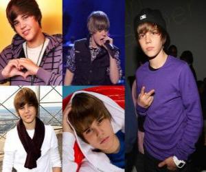 Puzzle Justin Bieber est une chanteuse canadienne.
