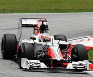 Puzzle Karthikeyan Narain - HRT - Sepang 2011