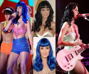 Puzzle Katy Perry est une chanteuse et auteur-compositeur.