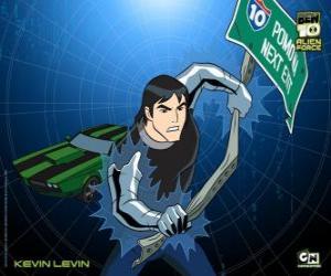 Puzzle Kevin Levin, un des protagonistes de Ben 10 Alien Force