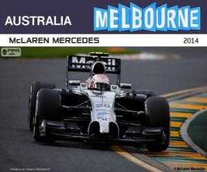 Puzzle Kevin Magnussen - McLaren - Grand Prix Australie 2014, 2º classé