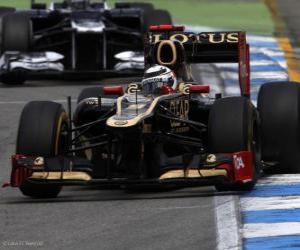 Puzzle Kimi Räikkönen - Lotus - Grand Prix d'Allemagne 2012, 3ème position
