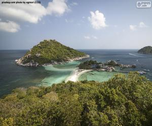 Puzzle Koh Nang Yuan, Thaïlande