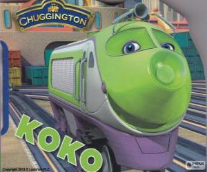 Puzzle Koko, locomotive électrique de Chuggington