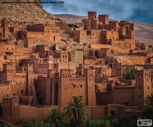 Puzzle Ksar d’Aït Ben Haddou, Maroc