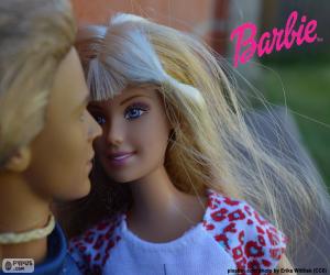 Puzzle L'amour entre Barbie et Ken