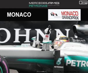 Puzzle L. Hamilton, G.P de Monaco 2016