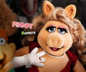 Puzzle La belle Miss Piggy