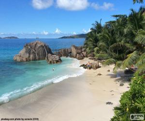 Puzzle La Digue, Seychelles