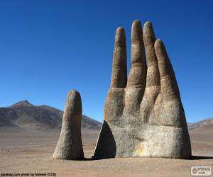 Puzzle La Main du désert, Chili
