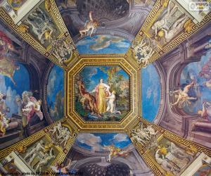 Puzzle La peinture d’un dôme du Vatican