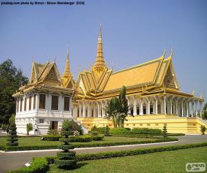 Puzzle La salle du trône, Cambodge