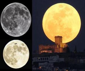 Puzzle La splendeur de la super Lune (19 Mars 2011)