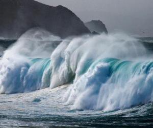 Puzzle La tempête de la mer