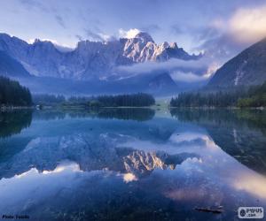 Puzzle Lac des Alpes