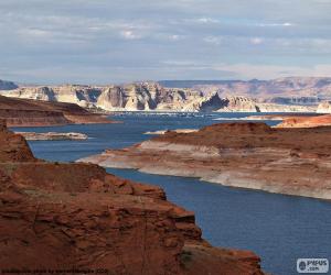 Puzzle Lac Powell, Utah, USA