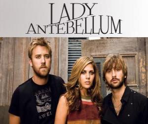 Puzzle Lady Antebellum est un trio de country pop, États-Unis
