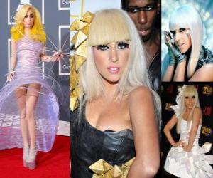 Puzzle Lady Gaga a été influencé par la mode et a été apprécié par son sens du style provocateur et son influence sur d'autres célébrités.