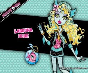Puzzle Lagoona Blue, la fille du Monstre Marin et la Nymphe de l'océan. Lagoona a quinze ans