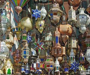 Puzzle Lampes marocaines