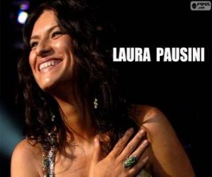 Puzzle Laura Pausini, chanteuse italienne