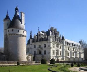 Puzzle Le château de Chenonceau, France
