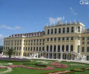 Puzzle Le château de Schönbrunn, Autriche