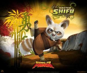 Puzzle Le maître de Kung Fu Shifu forme les meilleurs chasseurs de Kung Fu en Chine