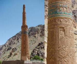 Puzzle Le Minaret de Djam, Afghanistan