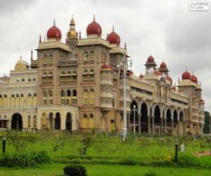 Puzzle Le Palais de Mysore, Inde