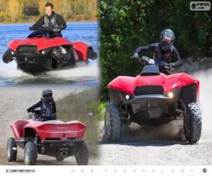 Puzzle Le Quadski Gibbs est un prototype de quad/ATV amphibie