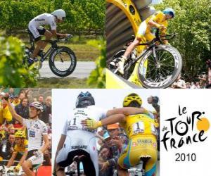 Puzzle Le Tour de France 2010: Alberto Contador et Andy