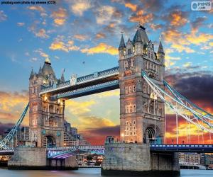 Puzzle Le Tower Bridge, Angleterre