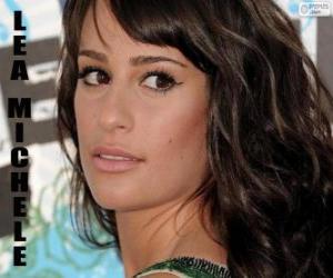 Puzzle Lea Michele, chanteuse américaine