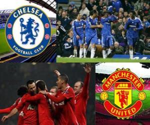 Puzzle League des Champions - UEFA Champions League Quarts de finale 2010-11, Chelsea FC - Manchester United