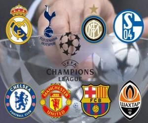 Puzzle League des Champions - UEFA Champions League 2010-11 Quarts de finale