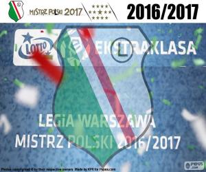 Puzzle Legia, champion 2016-2017