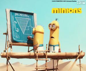 Puzzle Les minions en Egypte