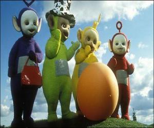 Puzzle Les Télétubbies: Laa-Laa, Tinky Winky, Po et Dipsy